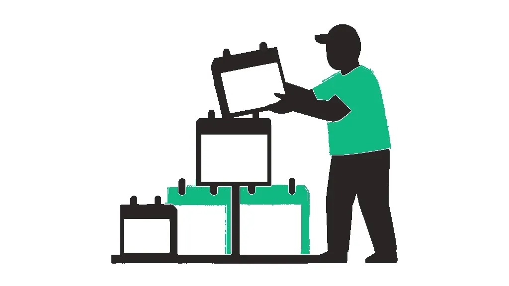 Illustration for the AI prompt: Build a Study Plan Around the Hours You Actually Have