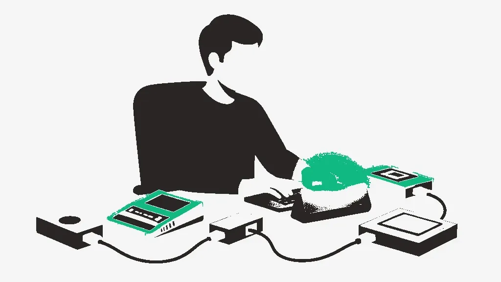Illustration for the guide: Building Sustainable AI-Driven Workflows