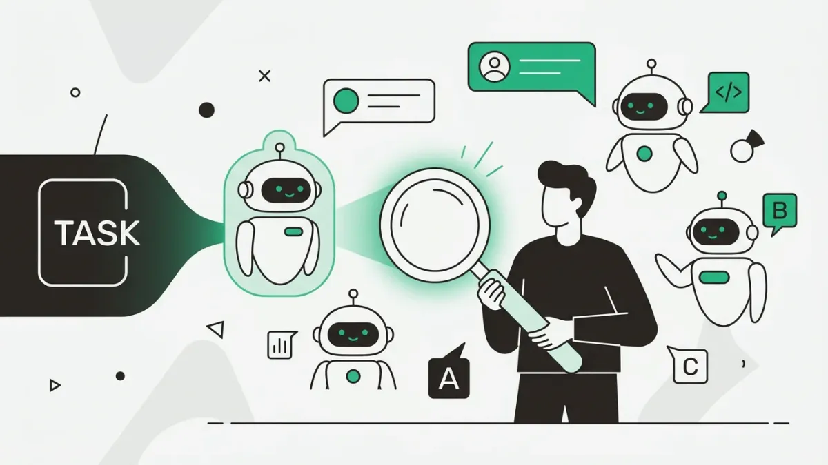 Illustration for the guide: Choosing the Right AI Tool for Your Task