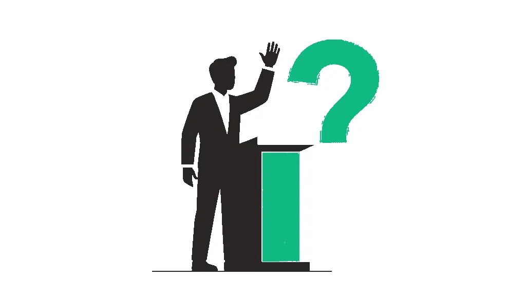 Illustration for the AI prompt: Simulate a Q&A Session With an Examiner Who Refuses to Go Easy